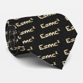 Cravate E=mc2 moléculaire (Roulé)