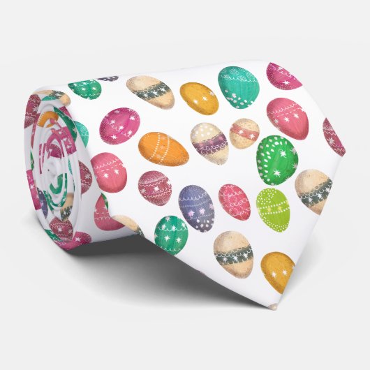 Cravate Easter egg (Roulé)