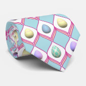 Cravate Easter Egg Diamond Pattern (Roulé)