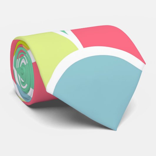 Cravate Easter Eggs background design (Roulé)