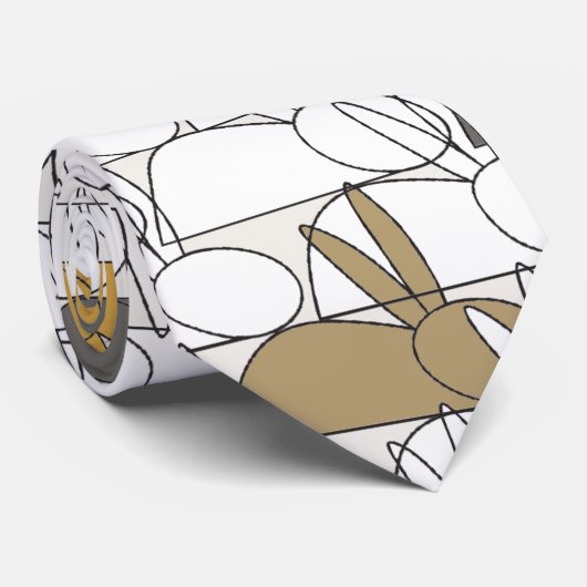 Cravate easterbunny (Roulé)