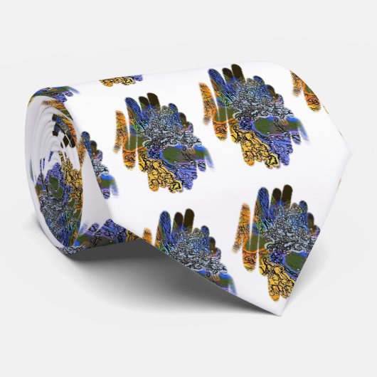 CRAVATE EAU (Roulé)