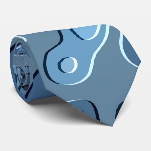 CRAVATE EAU (Roulé)