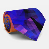 CRAVATE EAU ABSTRAITE (Roulé)