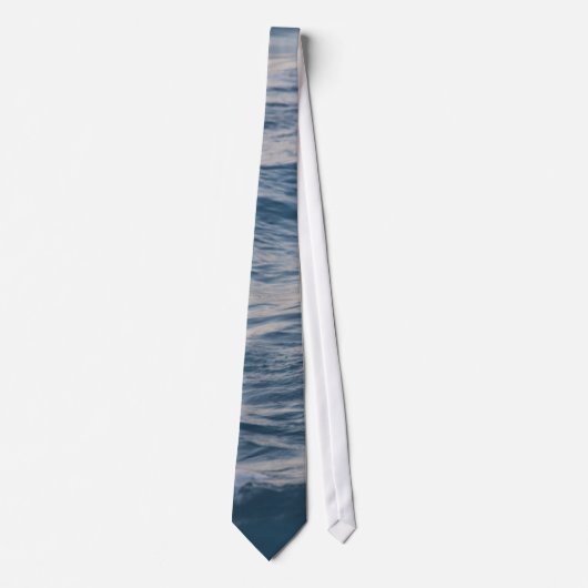 Cravate Eau de mer rapprochée (Devant)