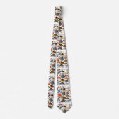 Cravate Eau douce Le poisson tropical ク タ イ (Dos)