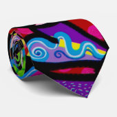 Cravate "Ébat " (Roulé)