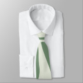 Cravate Ebb et flux 4 en vert (Attaché)
