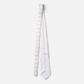 Cravate ECG - Écriture de whiskey (Dos)