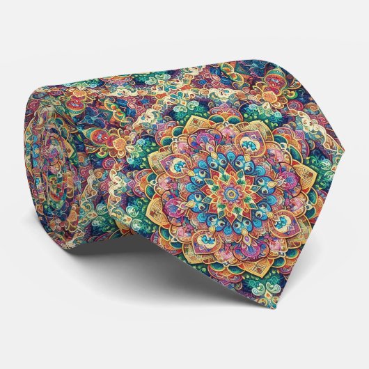 Cravate Écharpe de luxe de style persan designer | Fausse  (Roulé)