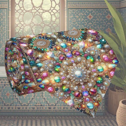 Cravate Écharpe de luxe de style persan designer | Fausse