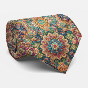 Cravate Écharpe de Luxe de Style Persian Designer Fausse