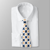 Cravate Échecs diagonaux (Attaché)