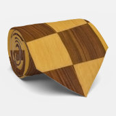 Cravate échiquier (Roulé)