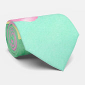 Cravate Éclaboussure d'aquarelle colorée (Roulé)