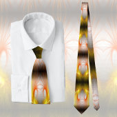 Cravate Éclair abstrait - fractal