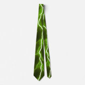 Cravate Éclair - Vert citron (Devant)