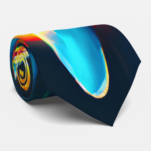 Cravate Éclairage Liquide (Roulé)