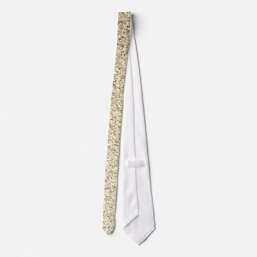 Cravate Éclaircissements de parties scintillant douce Gold (Dos)
