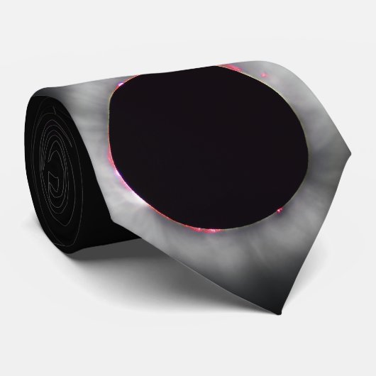 Cravate Éclipse solaire (Roulé)