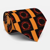 Cravate Éclipse solaire (Roulé)