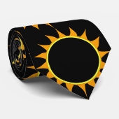 Cravate Éclipse solaire totale Thunder_Cove (Roulé)