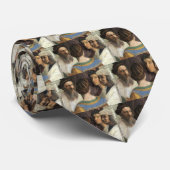 Cravate École d'Athènes par Raphael, Renaissance Vintage (Roulé)