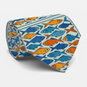 Cravate 🐟 "Ecole de Style" (Roulé)