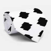 Cravate Écorce de pin rhomboïdale (Roulé)