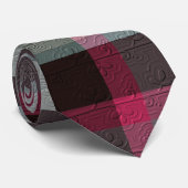 Cravate Écossais décoratif (Roulé)