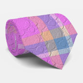 Cravate Écossais décoratif (Roulé)
