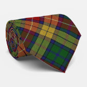 Cravate écossaise de tartan de Buchanan de clan (Roulé)