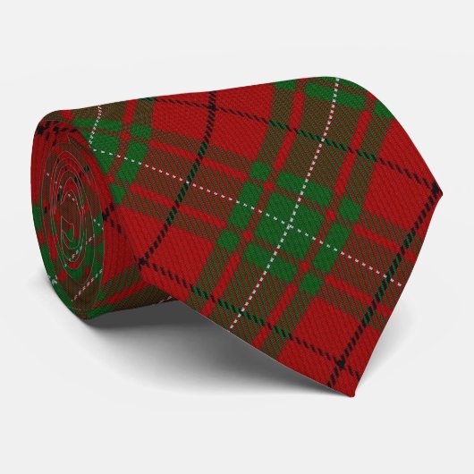 Cravate écossaise de tartan de MacAulay de clan (Roulé)