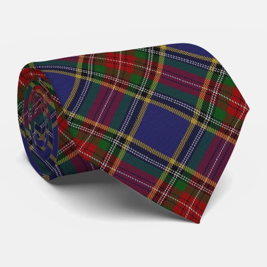 Cravate écossaise de tartan de Macbeth de clan (Roulé)