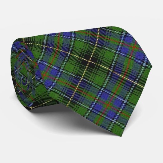 Cravate écossaise de tartan de MacInnes de clan (Roulé)