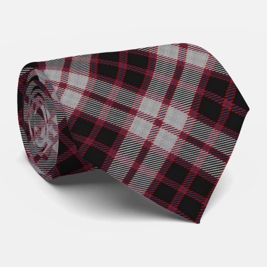 Cravate écossaise de tartan de MacPherson de clan (Roulé)
