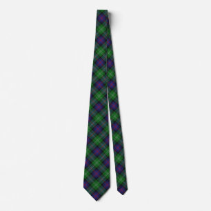 Cravate écossaise de tartan de Sutherland de clan