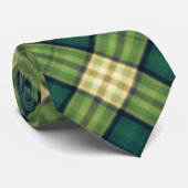 Cravate écossaise verte (Roulé)