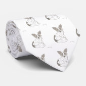 Cravate Écran noir Papillon (Roulé)