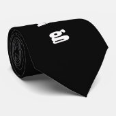 Cravate Écrite mère à domicile (Roulé)