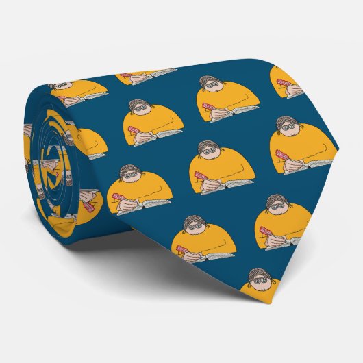 Cravate Écriture (Roulé)