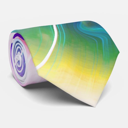 Cravate "Ecriture Cloud" (Roulé)