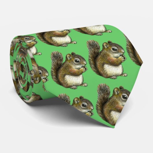 Cravate Écureuil de bébé (Roulé)