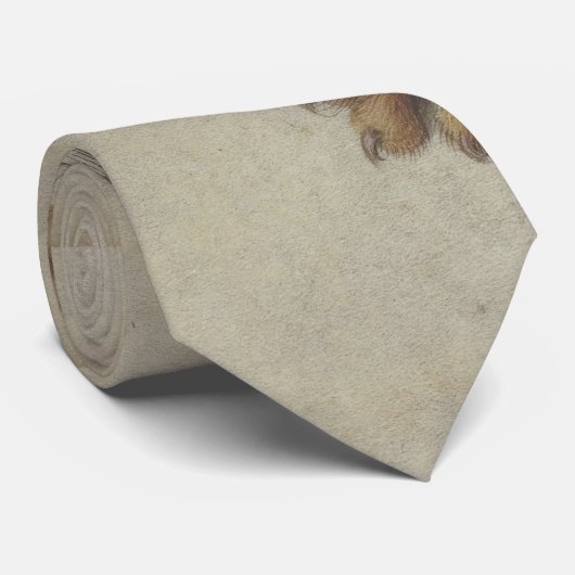 Cravate Écureuil rouge (par Hans Hoffmann) (Roulé)