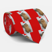 Cravate Écureuils de Noël (Roulé)