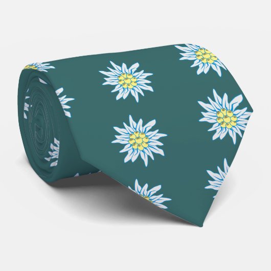 Cravate Edelweiss (Roulé)