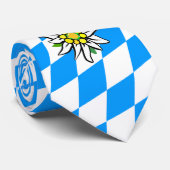 Cravate Edelweiss sur les diamants (Roulé)