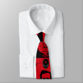 Cravate Edgar Allan Poe Black Raven (Attaché)