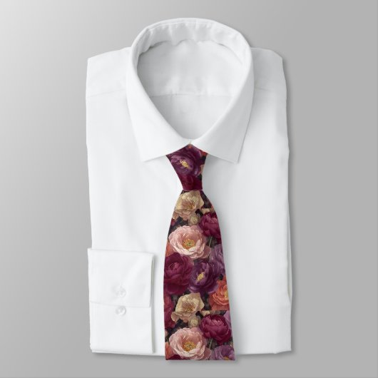 Cravate Edgy Birthday Gifts For Him Ranunculus Flower (Attaché)