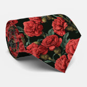 Cravate Edgy Christmas Gift For Dad Carnation (Roulé)